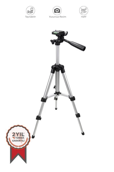 Torima 3120A Su Terazili Profesyonel 102 cm Tripod ürün görseli 1