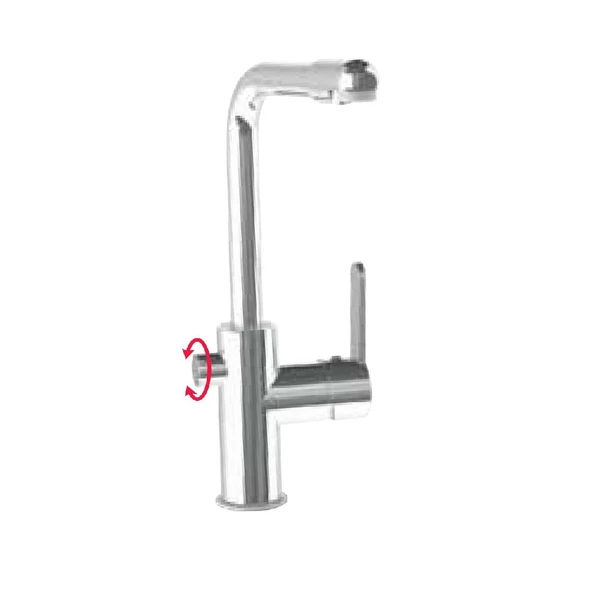 Aceser Dilara Kuğu Akıllı Lavabo Bataryası 5520105615 ürün görseli 1
