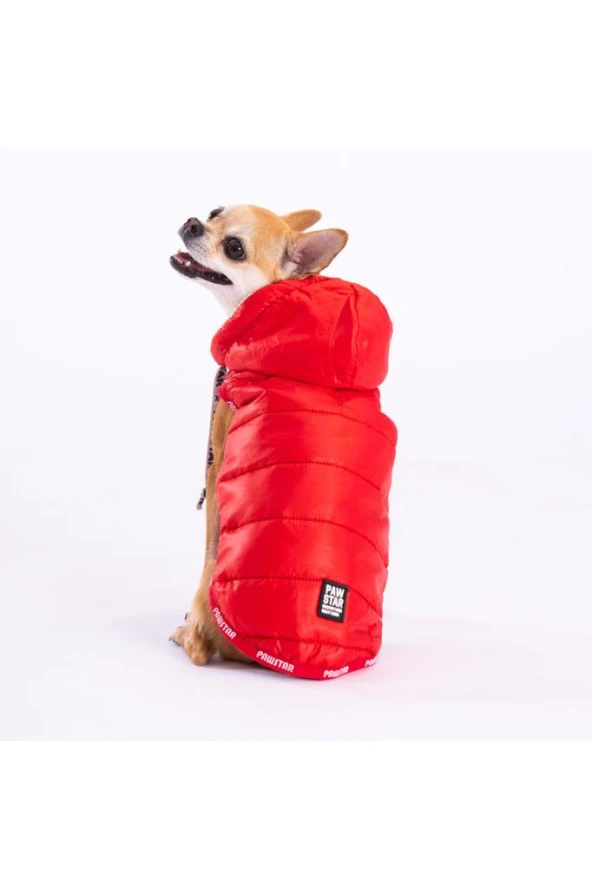 Pawstar Köpek Kırmızı Railway Yelek XLarge Sırt38cm Göğüs55cm Boyun34cm ürün görseli 1