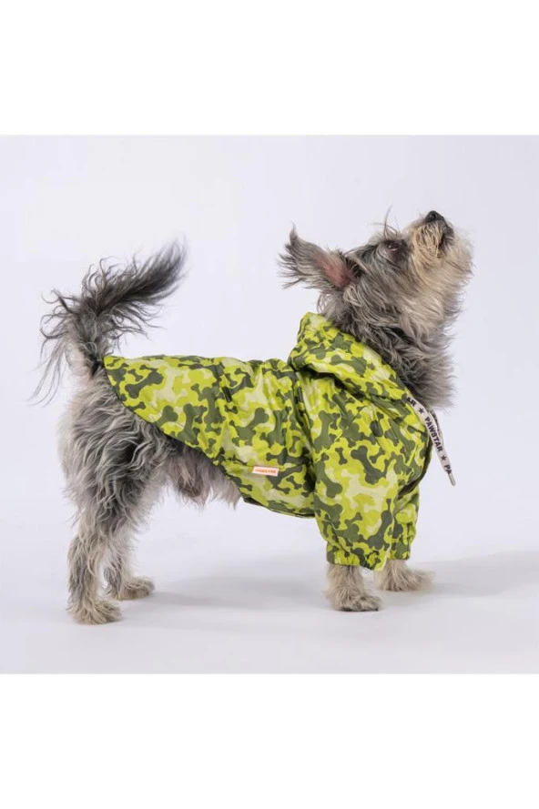 Pawstar KÜÇÜK Köpek Greenossa Raincoat XLarge Sırt38cm Göğüs55cm Boyun34cm ürün görseli 1