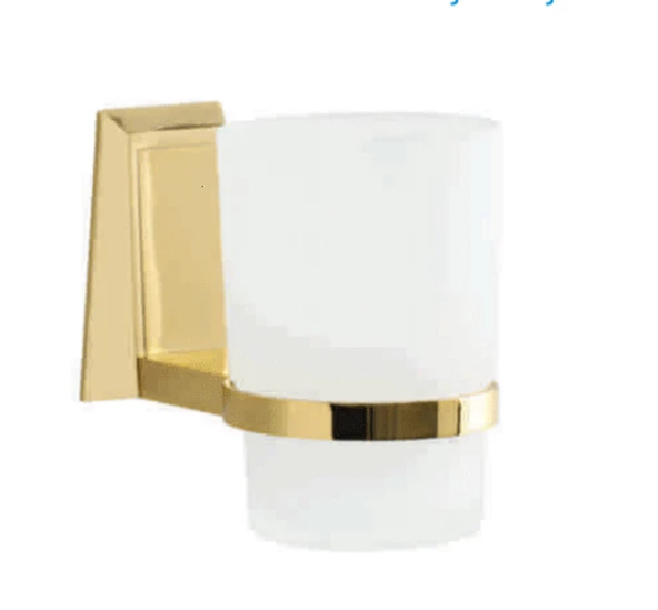 Damla Banyo Piramit Diş Fırçalık Gold Altın 0003752Au 8699421215517 ürün görseli 1