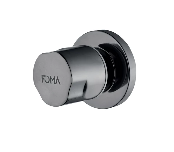 Foma Ankastre Stop Valf 1 / 2 İnci Siyah 511Vsp ürün görseli 1