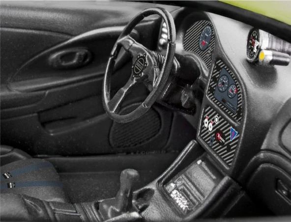 Revell 1:25 Fast & Furious Brians 95 Mitsubishi Eclipse - Resim 3