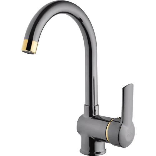 Foma Vista Perla Lavabo Bataryası İnci Siyah 1024Vp 8699478840045 ürün görseli 1
