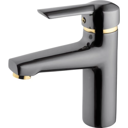 Foma Vista Perla Yüksek Lavabo Bataryası İnci Siyah 1022Vp 8699478840021 ürün görseli 1
