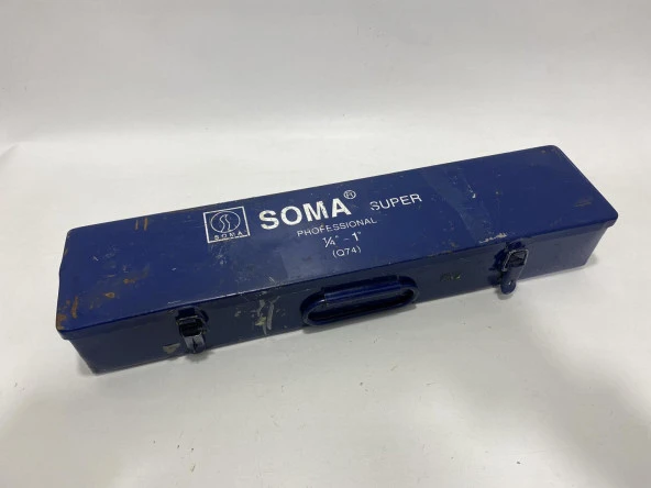 Soma Q74 1/4''-1'' Boru Pafta Diş Açma Takımı 2.El ürün görseli 1