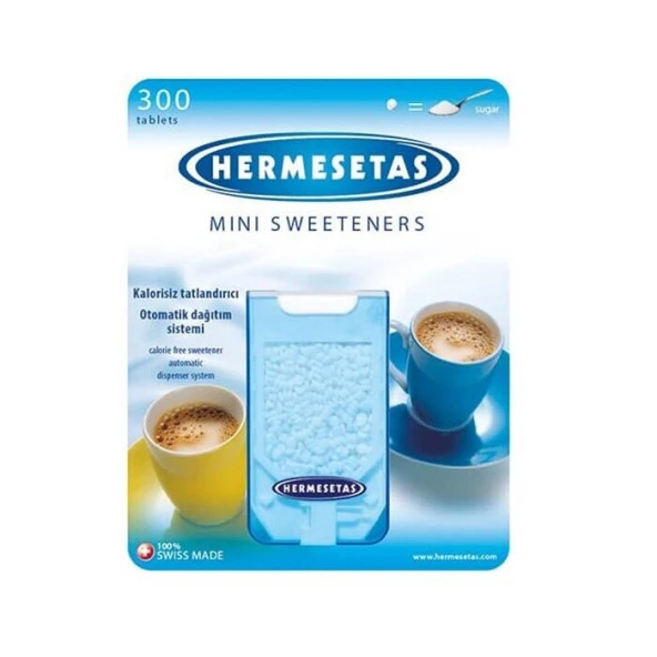 Hermesetas Klasik 300 Tablet Tatlandırıcı ürün görseli 1