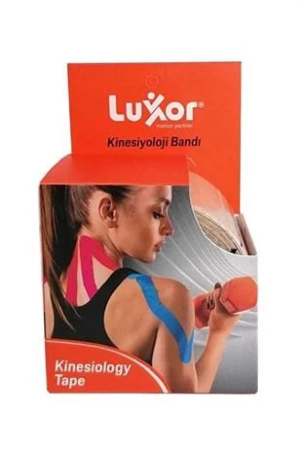 Luxor Kinesiyoloji Bandı Siyah ürün görseli 1