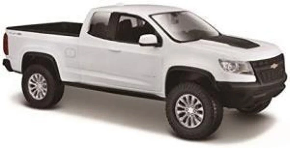 Maisto 2017 Chevrolet Colorado ZR2 Beyaz 1:24 Model Araba ürün görseli 1