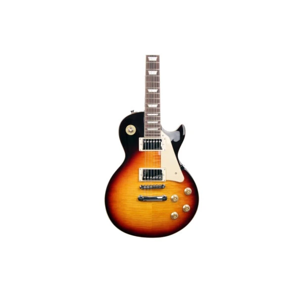 Madison MEG-LPF-ITB Ice Tea Sunburst Elektro Gitar (KILIF+PENA) ürün görseli 1