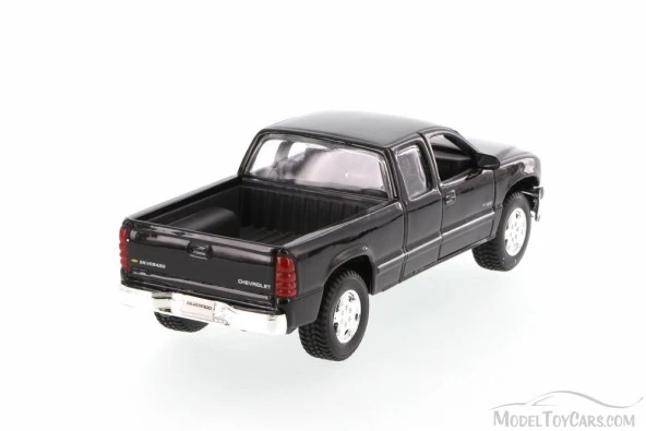 Maisto Chevrolet Silverado 1/27 Siyah Model Araba - Resim 4