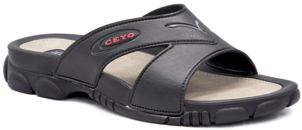 Ceyo Ceyo 8Y 3200 1 Siyah Erkek Ayakkabı Erkek Terlik-Sandalet ürün görseli 1
