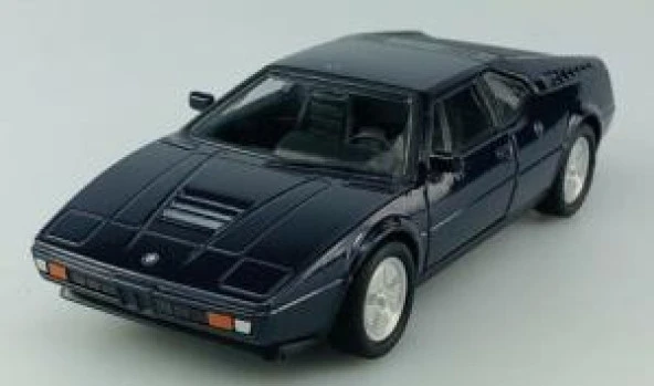 Welly Bmw M1 Dark Blue 1:24 Model Araba ürün görseli 1