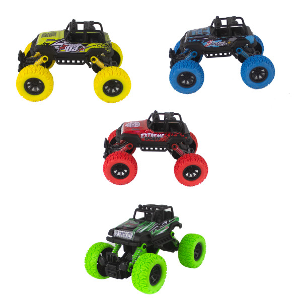 Çek Bırak Oyuncak  Araba Rock Roll Araba 4x4 - Resim 4