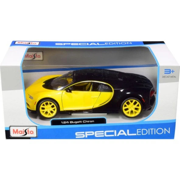 Maisto Bugatti Chiron 1:24 Model Araba - Resim 2