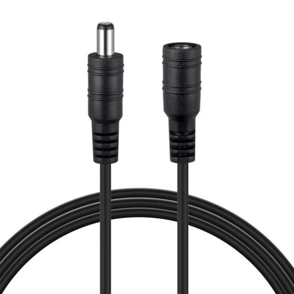 Ancheyn DC Adaptör Uzatma Kablosu 1 Metre 5.5mm x 2.1mm 5 Amper Dişi Erkek Modem Uzatma 4382 ürün görseli 1