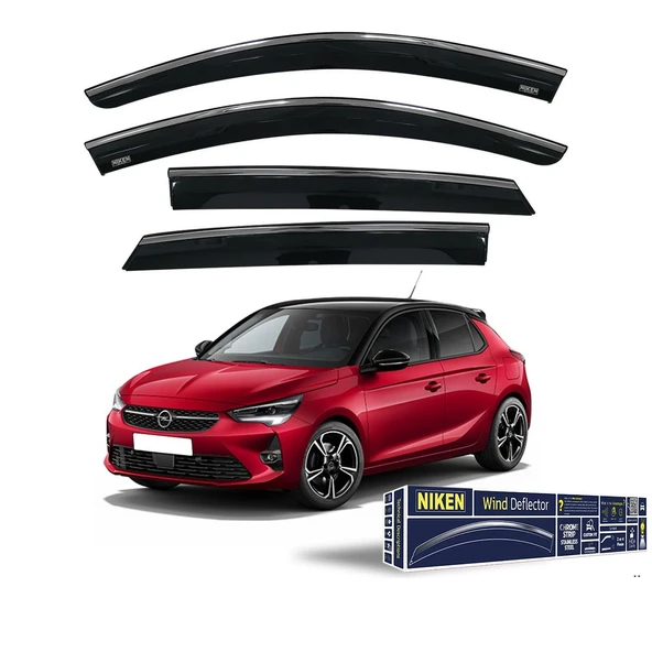 NİKEN Opel corsa f cam rüzgarlığı kromlu 2022+ niken ürün görseli 1