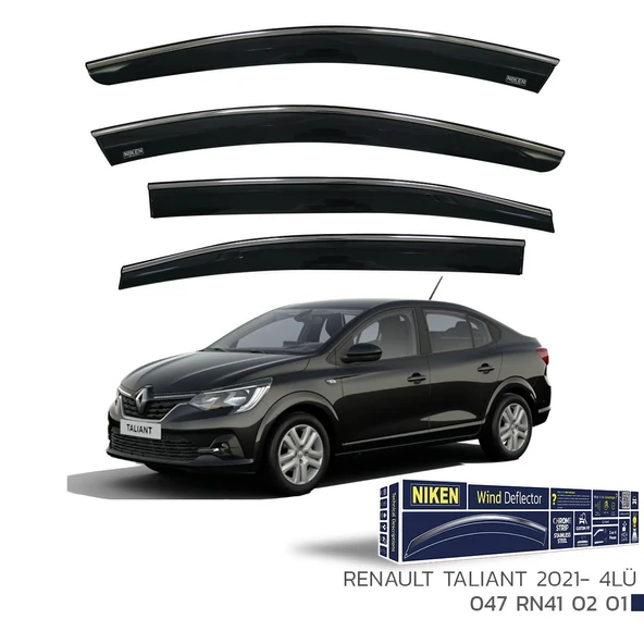 NİKEN Renault taliant cam rüzgarlığı kromlu 2021+  niken ürün görseli 1