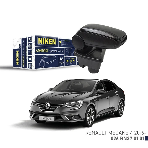 NİKEN Renault megane 4 kol dayama kolçak vidasız orta konsol niken ürün görseli 1