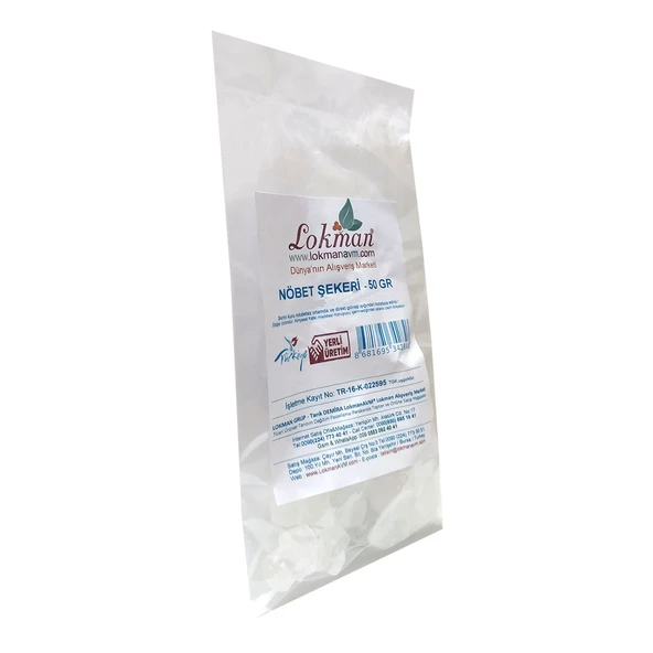 Nöbet Şekeri Doğal 50 Gr Paket - Resim 4