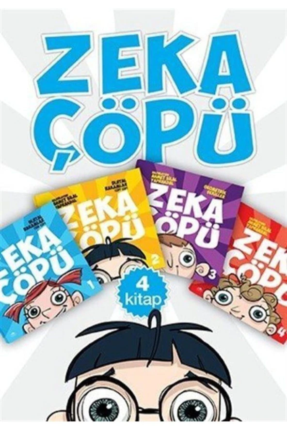 Zeka Çöpü Seti (4 Kitap) Ahmet Bilal Yaprakdal ürün görseli 1