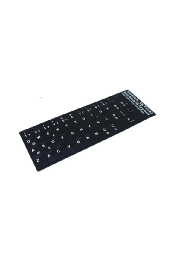 HADRON HD3218 TÜRKÇE KLAVYE TUŞ TAKIMI STICKER ürün görseli 1