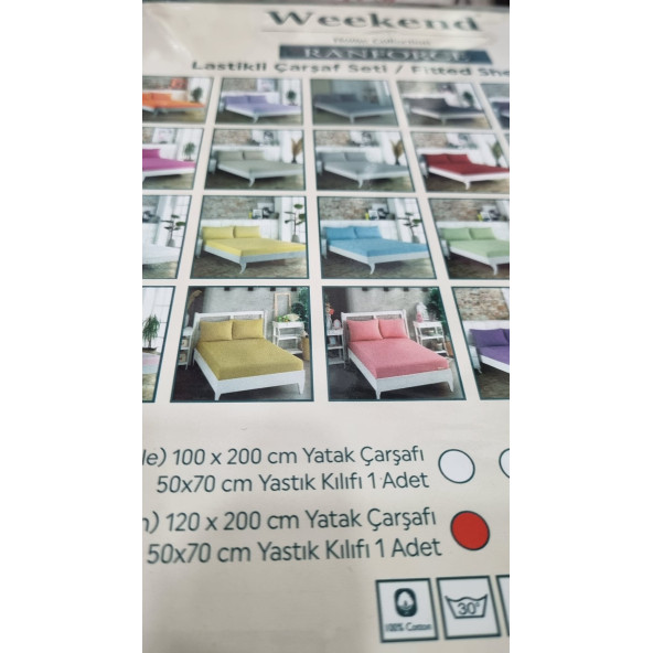 LASTİKLİ ÇARŞAF 120 - Resim 4