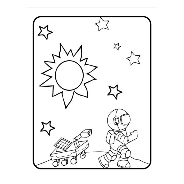 Uzay Boyama Kitap Seti (3 Süper Kitap) - Resim 3