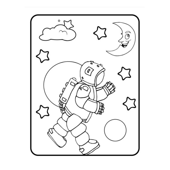 Uzay Boyama Kitap Seti (3 Süper Kitap) - Resim 6