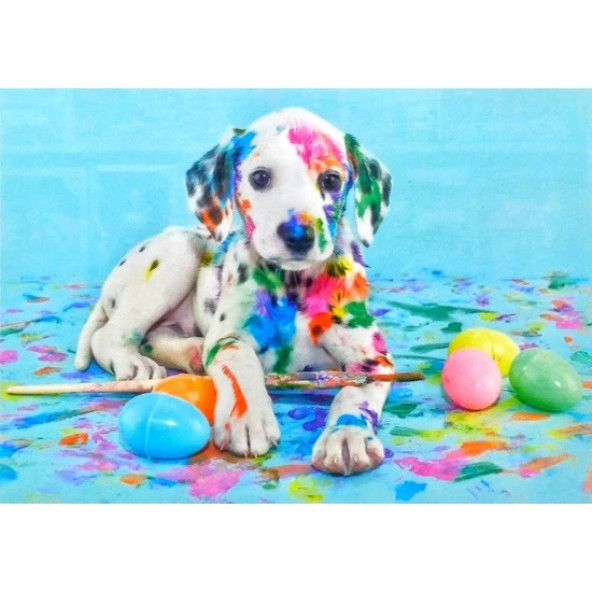 Globo Dalmatian Puzzle Dalmaçyalı Köpek 1000 Parça Puzzle ürün görseli 1