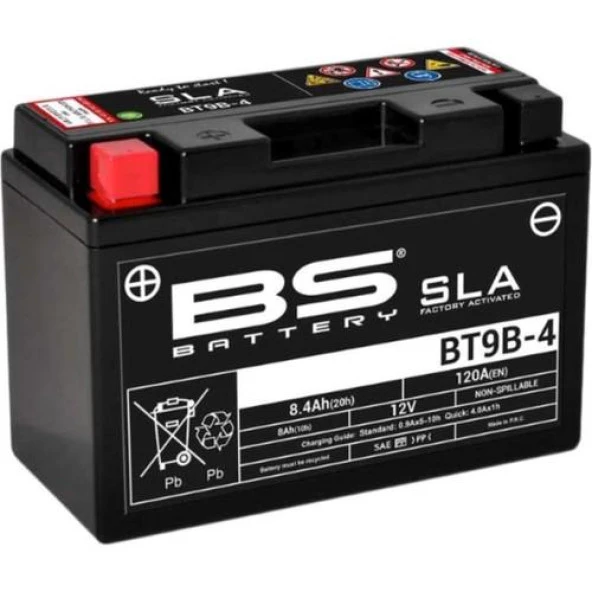 Bs Bt9b-4 Sla 2018-2022 Kymco People S 125i Uyumlu Akü Jel Akü ürün görseli 1