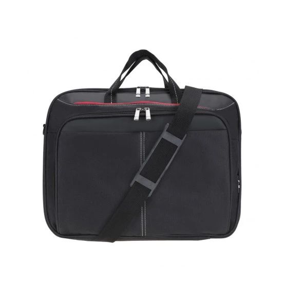 PLM  plc34 siyah 17" siyah notebook çantasi ürün görseli 1