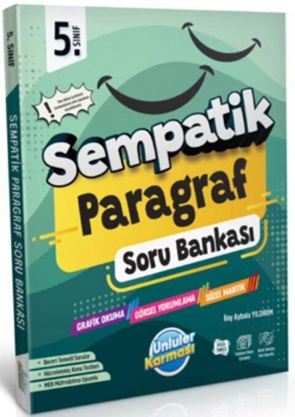 5. Sınıf Paragraf Sempatik Soru Bankası Ünlüler Karması ürün görseli 1