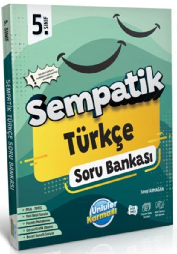 5. Sınıf Türkçe Sempatik Soru Bankası Ünlüler Karması ürün görseli 1