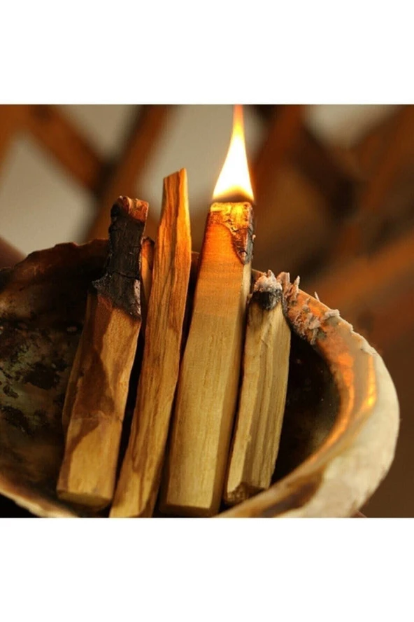 Palo Santo Tütsü 1 Adet - (YENİ ÜRETİM GÜNEY AMERİKA PERUDAN İTHAL) Arınma Meditasyon Tütsüsü ürün görseli 1