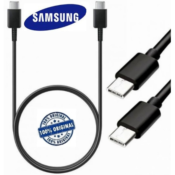 Day Samsung Galaxy A03S 25W ve 45W Ep-dn975bbe 5a Type c To Type c Hızlı Şarj ve Data Kablosu S975KAB001383 ürün görseli 1