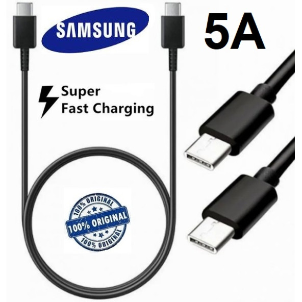 Samsung Galaxy Tab S7 FE 25W ve 45W Ep-dn975 5a Type c To Type c Hızlı Şarj ve Data Kablosu S975KAB001344 ürün görseli 1
