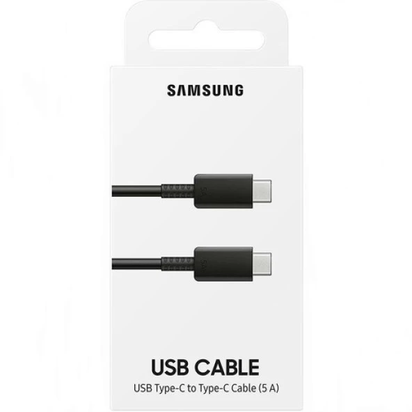 Samsung Galaxy Z Flip 3 25W ve 45W Ep-dn975 5a Type c To Type c Hızlı Şarj ve Data Kablosu S975KAB001810 ürün görseli 1