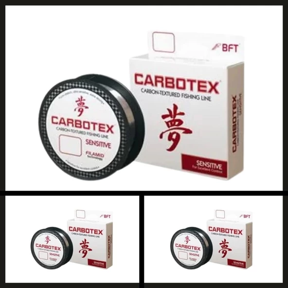 Uyguna-Yakala 100 Mt 0.160 Mm Carbotex Sensitive Makara Misina-MAK.105 ürün görseli 1