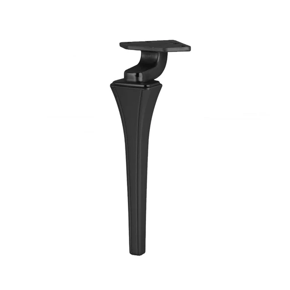 Venüs Lüx Metal Ayak 21 cm Mat Siyah Mobilya Koltuk Ayağı ürün görseli 1