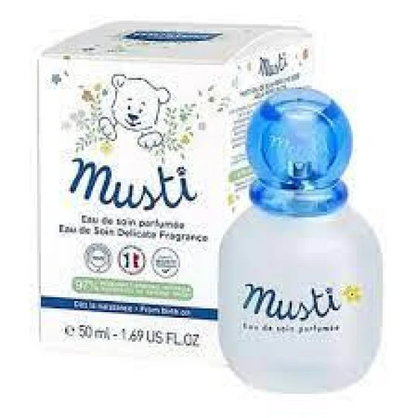 Mustela Musti Eau de Soin 50 ml - Alkolsüz Bebek Kokusu ürün görseli 1