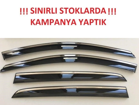 Niken Hyundai Uyumlu I30 Kromlu Cam Rüzgarlığı 2013 - 2017 ürün görseli 1