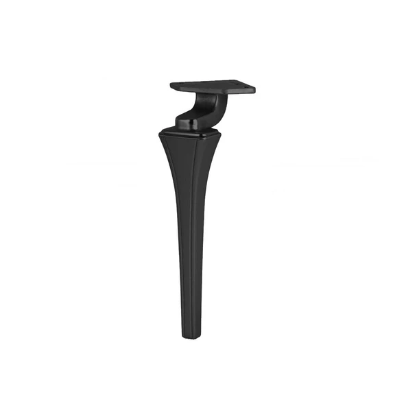 Venüs Lüx Metal Ayak 16 cm Mat Siyah Mobilya Koltuk Ayağı ürün görseli 1