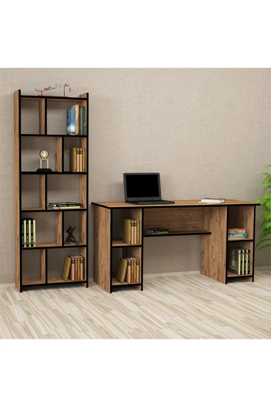 Kalender Dekor Avel-twins Snow 145 cm Çalışma Masası Takımı Avts04 ürün görseli 1