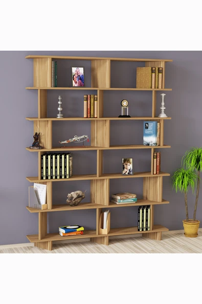 Kalender Dekor Azure-150 Raflı Kitaplık ürün görseli 1