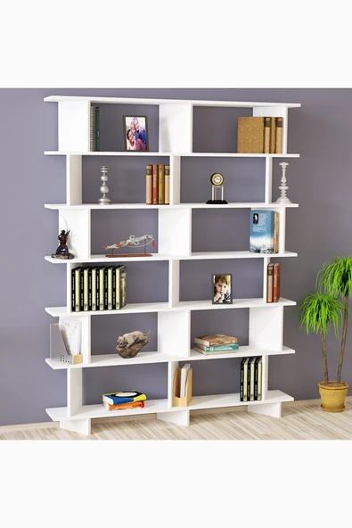 Kalender Dekor Azure-150 Raflı Kitaplık ürün görseli 1