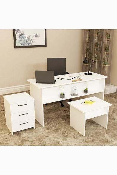 Kalender Dekor Merkür-1-2-3 Ofis Büro Masası Takımı ürün görseli 1