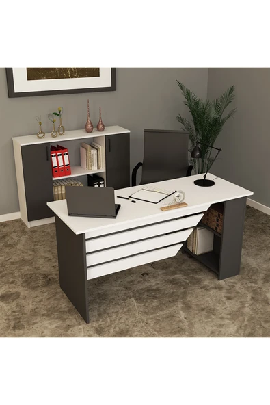 Kalender Dekor Steen-1-4 Ofis Büro Masası Takımı ürün görseli 1