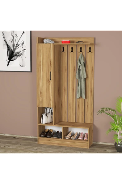 Kalender Dekor Lityum-1 Portmanto Vestiyer Ayakkabılık ürün görseli 1