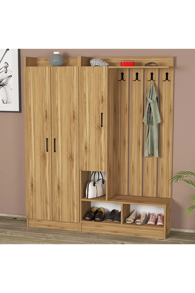 Kalender Dekor Lityum-1-3 Portmanto Vestiyer Ayakkabılık ürün görseli 1